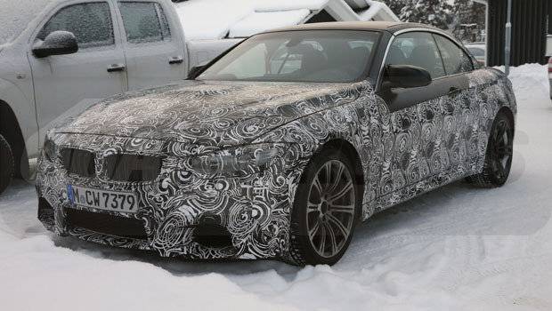 BMW M4 conversível é flagrado