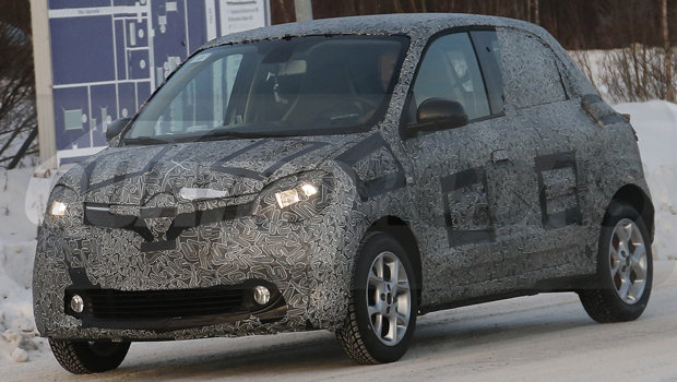 Novo Renault Twingo é visto na Suécia