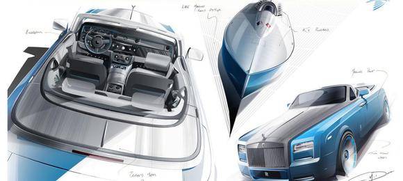 Rolls-Royce lançará Phantom Drophead Coupe Bespoke Waterspeed