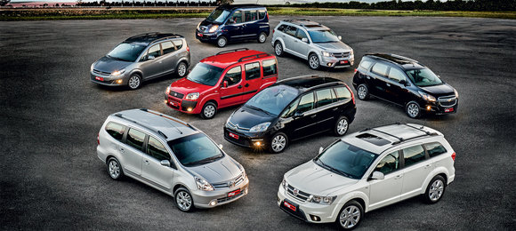 Dossiê de sete lugares até 120 mil reais