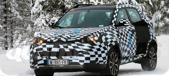 SUV CS da britânica MG é flagrado em testes