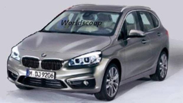 Imagem do BMW Série 2 Active Tourer circula na Internet