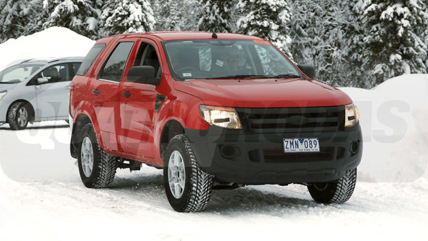 Flagra! Ford testa SUV Everest
