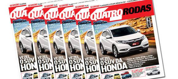 Honda Vezel é destaque da QUATRO RODAS de março