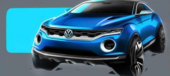 Volkswagen mostrará conceito T-ROC em Genebra