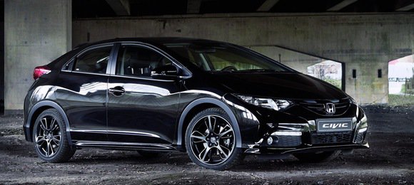 Honda mostra New Civic Black Edition em Genebra