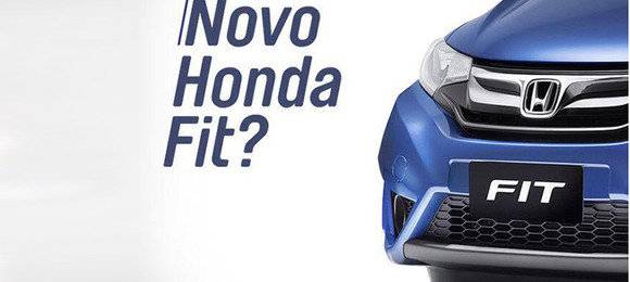 Honda libera teaser do novo Fit