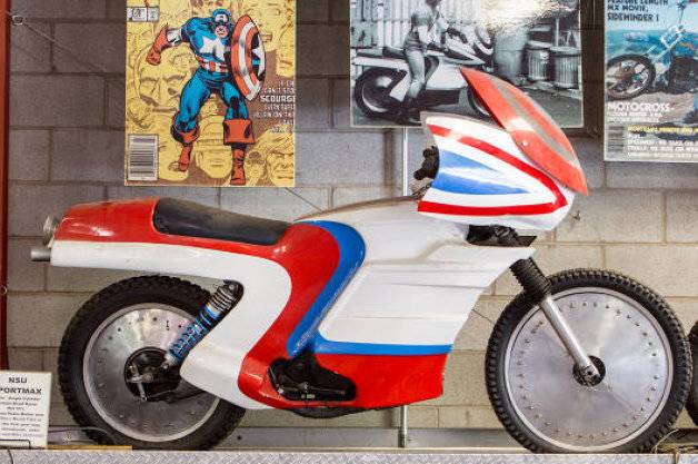Moto do Capitão América dos anos 70 é achada em São Francisco