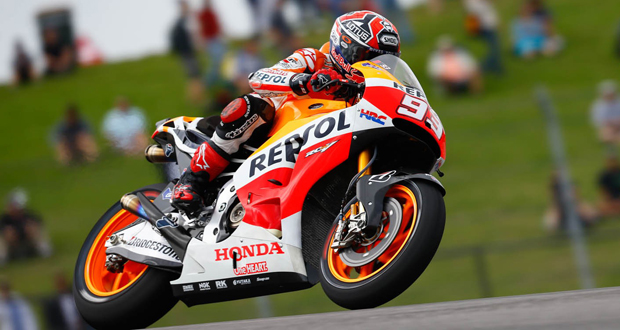 Marc Márquez é o mais rápido do dia nos EUA Marc Márquez é o mais rápido do dia nos EUA