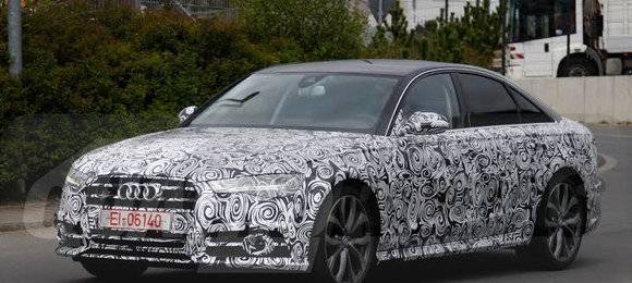 Audi S6 é visto em teste na Alemanha