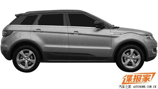 Marca chinesa terá “gêmeo” do Range Rover Evoque