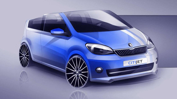 Skoda mostra teaser do Citijet concept
