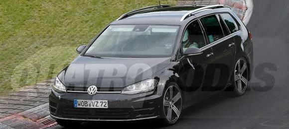 Volkswagen testa Golf R Wagon em Nurburgring