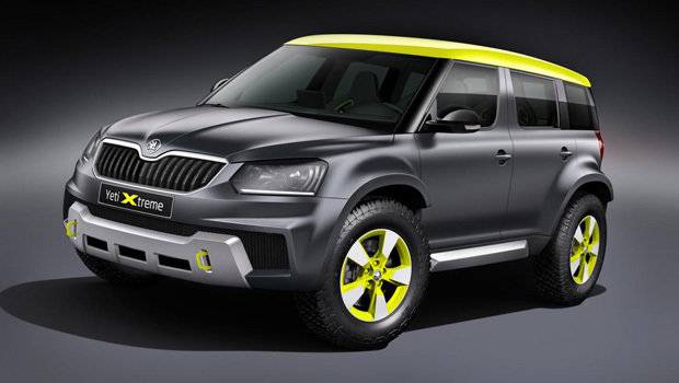 Skoda exibe Yeti Xtreme concept