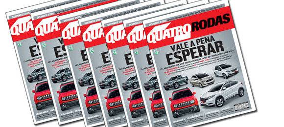 Lançamentos de 2015 na QUATRO RODAS de junho