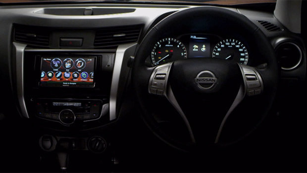 Nissan exibe interior da nova Frontier