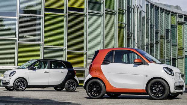 Smart oficializa ForTwo e ForFour