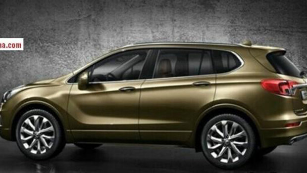 Novas imagens do Buick Envision são reveladas