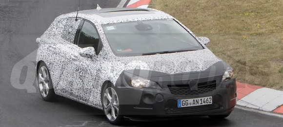 Novo Opel Astra é flagrado em Nurburgring