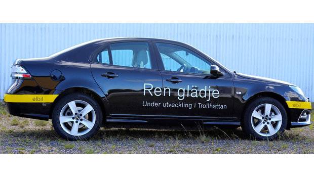 Saab mostra protótipo do 9-3 EV