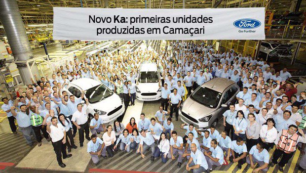 Produção do Novo Ka começa em Camaçari