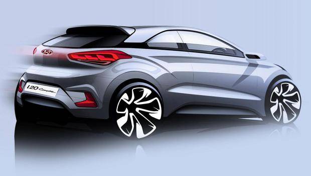 Hyundai divulga imagem antecipando novo i20 Coupe