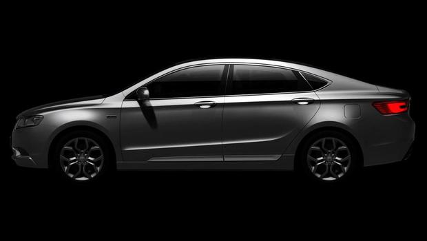 Geely revela imagens do GC9
