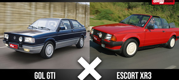 Escort XR3 e Gol GTi no Duelo da Semana