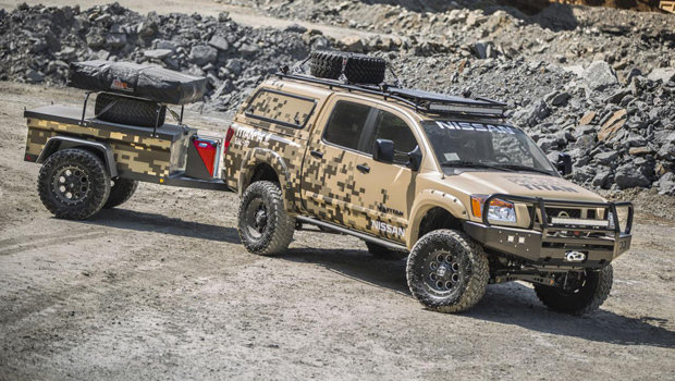 Único exemplar do Nissan Project Titan é mostrado