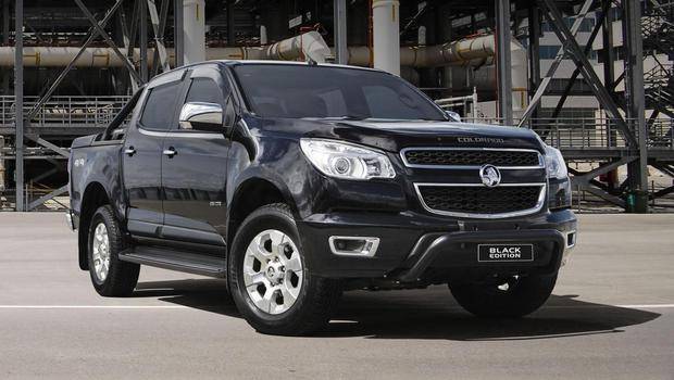 Holden lança Colorado Black Edition