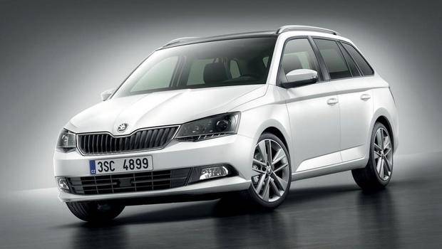 Vazam imagens do novo Skoda Fabia Combi 2015