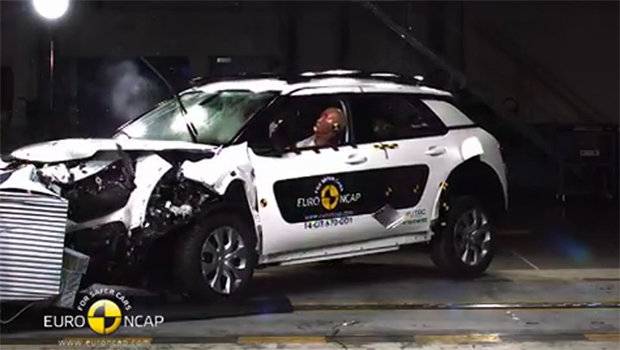 Citroën C4 Cactus vai mal em teste de segurança