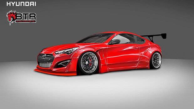 Hyundai terá Genesis Coupe de 800 cv no SEMA