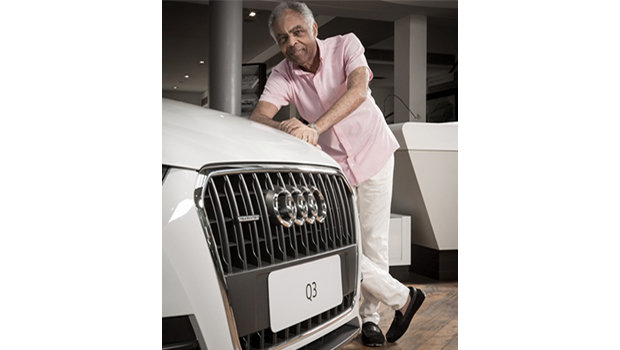 Audi anuncia Gilberto Gil como embaixador no Brasil