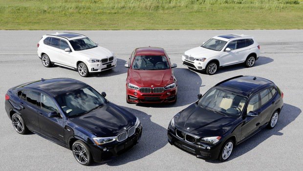 BMW comemora 15 anos da linha X
