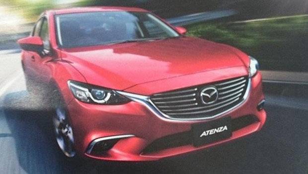 Vazam imagens do facelift do Mazda 6/Atenza