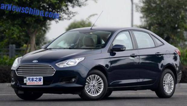 Surgem imagens do novo Ford Escort na China