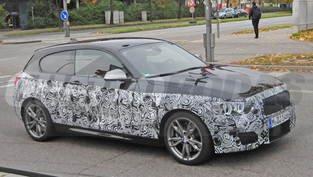 Flagramos a BMW Série 1 reestilizada