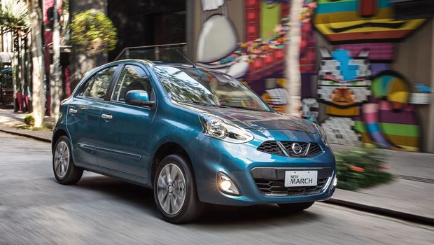 Nissan divulga preços do New March 1.0 12V de três cilindros