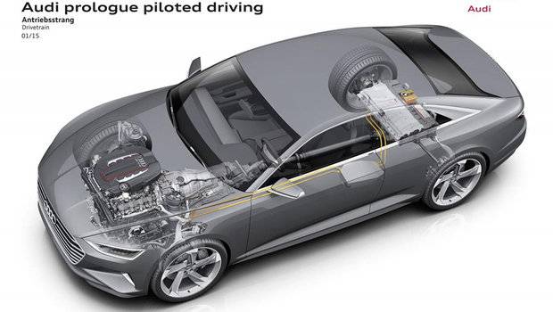 Audi mostra versão autônoma do Prologue