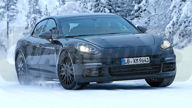 Porsche testa novo Panamera na Suécia
