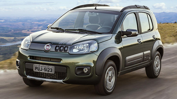 Fiat incrementa itens de série de Novo Uno e Novo Palio