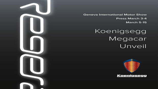 Koenigesseg vai lançar Regera no Salão de Genebra