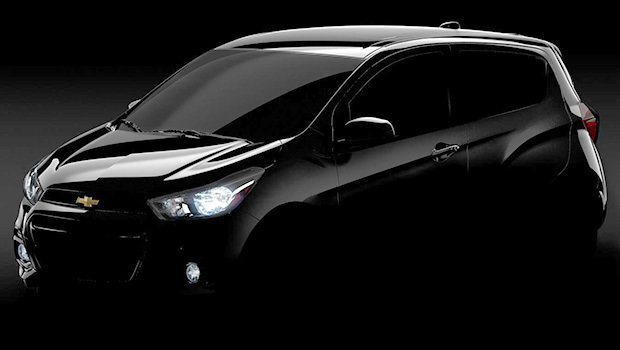 Chevrolet divulga teaser do novo Spark