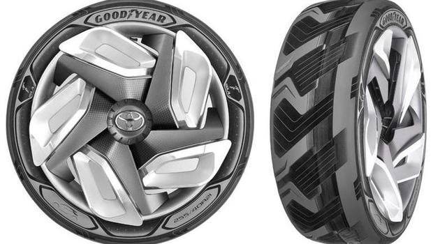 Goodyear desenvolve pneus conceito sustentáveis