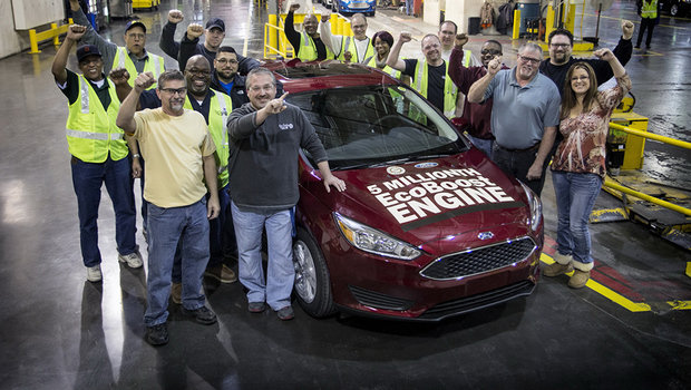 Ford chega a 5 milhões de carros com motor EcoBoost