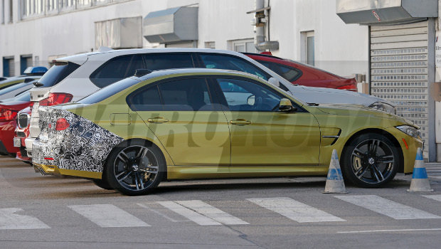 Facelift do BMW M3 é flagrado
