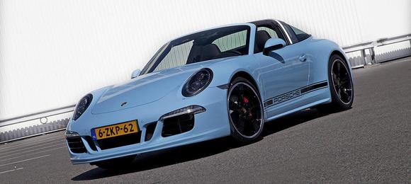 Porsche 911 Targa 4s Exclusive Edition é revelado no AutoRAI 2015