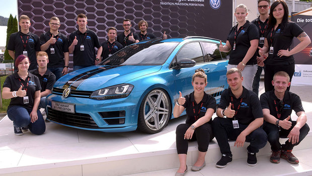 Volkswagen mostra Golf Variant Biturbo Edition