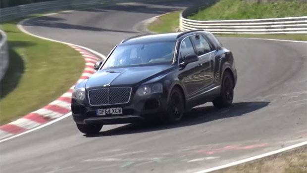 Bentley Bentayga é flagrado em Nurburgring